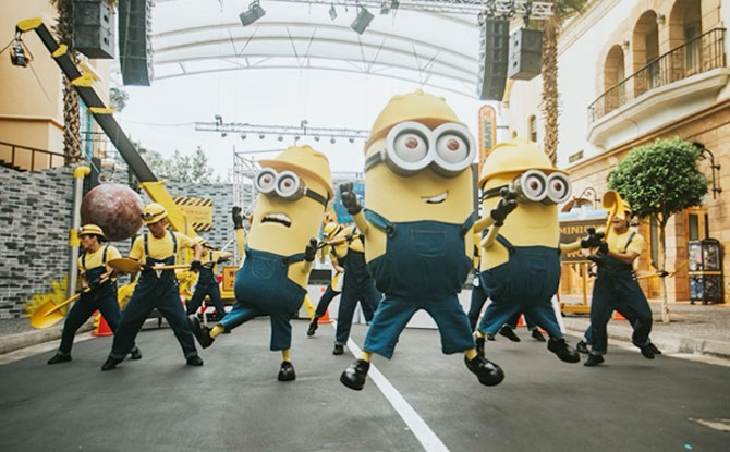 Groundbreaking Ceremony for Minion Land