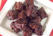 Sweet and Savoury Bite-sized Pork Ribs Recipe Bite-sized Pork Ribs