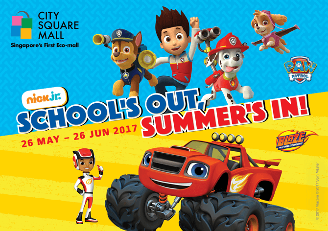 Blaze & The Monster Machines and PAW Patrol at City Square Mall