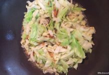 Stir-fried Cabbage With Prawns