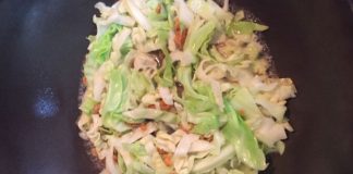 Stir-fried Cabbage With Prawns