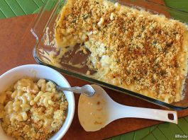 Simple Home-cooked Recipe: Garlic Shrimp Mac & Cheese