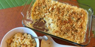 Simple Home-cooked Recipe: Garlic Shrimp Mac & Cheese