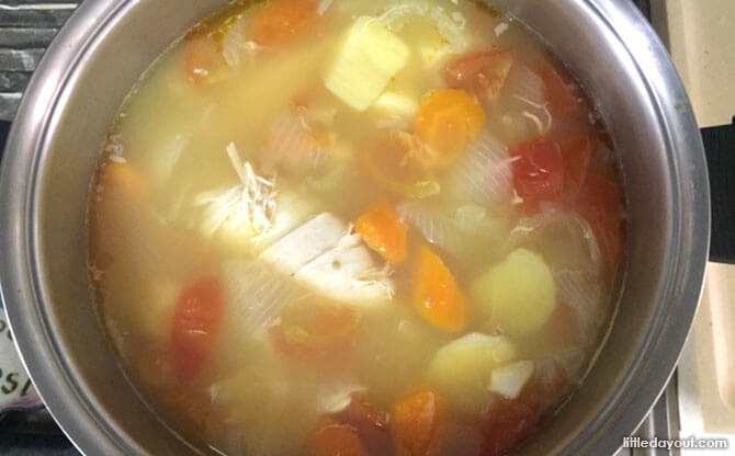 Simple Home-cooked Recipe: ABC Soup