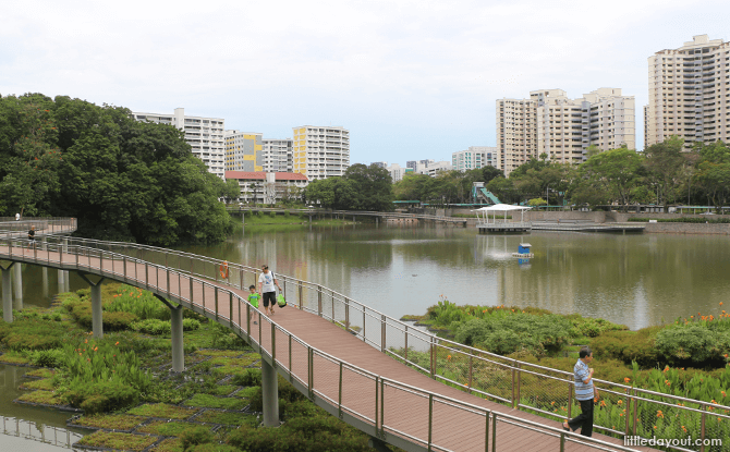 Boardwalk at Pang Sua Pond