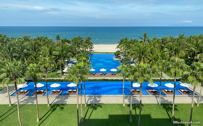 Danang Marriott Resort And Spa Review - Pool View from Room