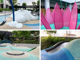 Alkaff Crescent Playgrounds: Water, Wetlands, Mountains & Clouds At Alkaff LakeView