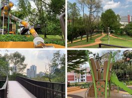 Bukit Batok Neighbourhood Park: 2 Playgrounds On The Hillside, Elevated Boardwalk & Summit Platform