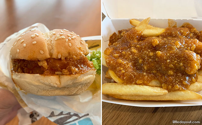 Taste Test: Burger King Chilli Crab Burger & Fries