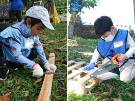 ForestPlay Nature Adventure Playscape: Kids Get To Build & Collaborate With Hammers & Saws At A “Junk Playground”