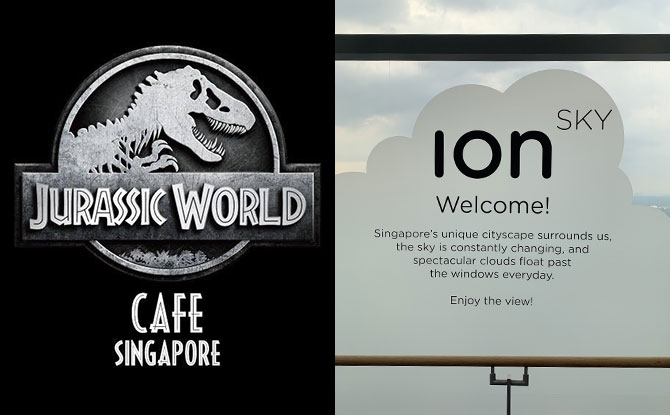 Jurassic World Café Singapore Is Coming To ION Sky From 6 Nov To 3 Jan