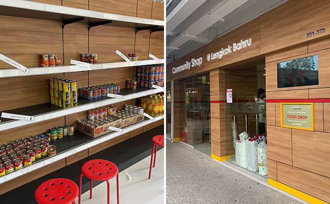 Help Stock Up The New Lengkok Bahru Community Shop By Food From The Heart