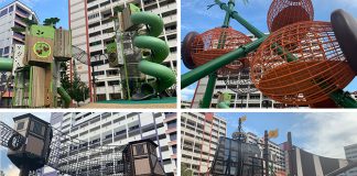 Mega Playground At The Arena @ Keat Hong: Towering Treehouse & Acorn Stack In Choa Chu Kang