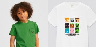 UNIQLO’s Minecraft UTs Are Back In Stock So Kids Can Craft In Style