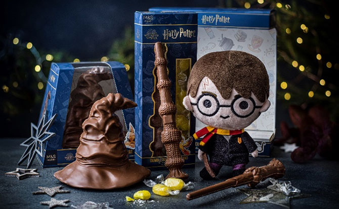 Marks & Spencer Is Bringing Magic To The Holidays With Harry Potter Food, Clothing & Home Collections