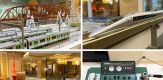 Shinjuku Kissa Tetsudo Railroad Cafe at 111 Somerset