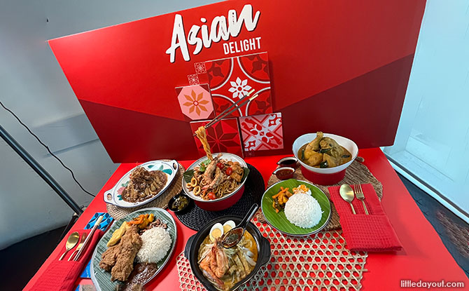 New Asian Delights Menu at Swensen's