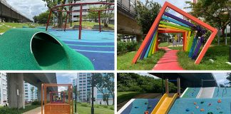 Enhanced Tampines Park Connector: Playgrounds & Gardens Under The MRT Track