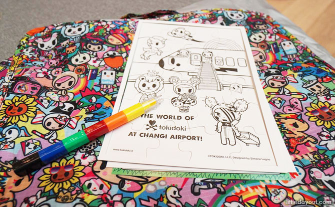 Changi Airport tokidoki Activity Packs