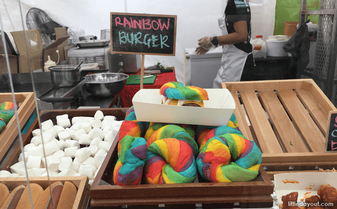 Rainbow burger, anyone?