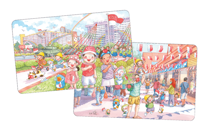 EZ-Link Is Launching Limited Edition Cards With Designs By Ah Guo On 30 July 2021