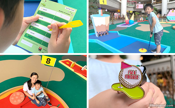 Food-themed Mini Golf Experience At The Star Vista: Tee Off To March Holiday Fun Tasty Golf Par-Tee at The Star Vista