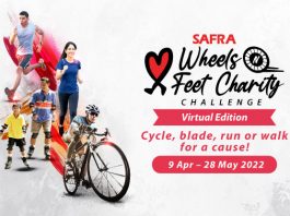 SAFRA Wheels & Feet Charity Challenge: Cycle, Blade, Run Or Walk For A Good Cause