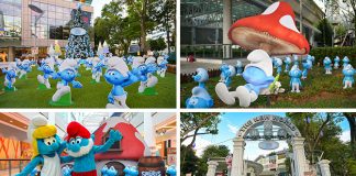 A Very Smurfy Christmas At City Square Mall: See Hundreds Of Smurfs, Visit A Festive Marketplace And Do Good