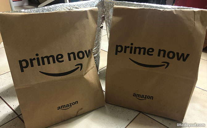 Amazon Prime now delivery