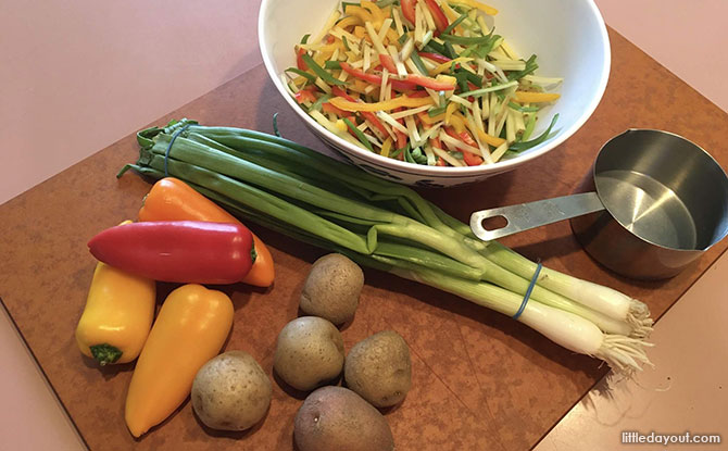 Home-cooked Recipe: Asian Leftover Pancake - Korean ‘Pajeon’ Modified - Ingredients