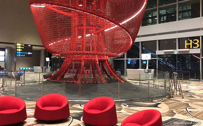 Playground at Changi Airport Terminal 4 Departure Area