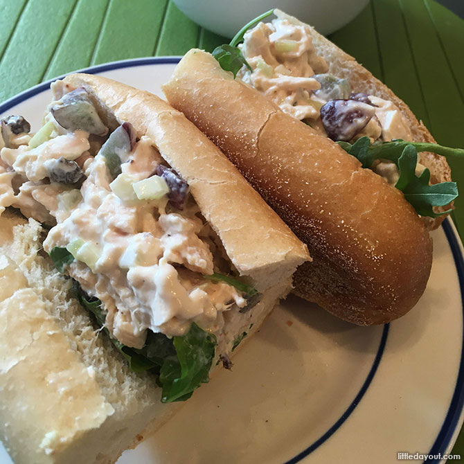 Chicken Salad Sandwich Rolls