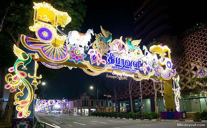 Grand archway, Little India Light Up 2019