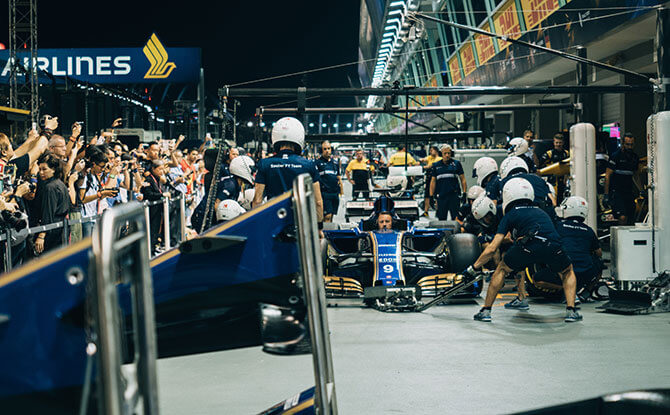 Singapore Formula 1 Grand Prix Race