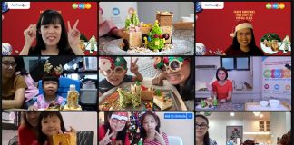 Making A Choo-rific Dessert Centrepiece At Little Day Out x FairPrice Xtra’s Family Christmas Food Crafting Virtual Class