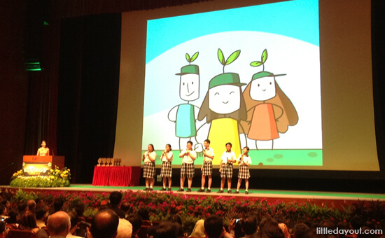 Children Take Up the Conservation Message at the Green Carpet Awards 2013 01-GreenCarpetPerformance