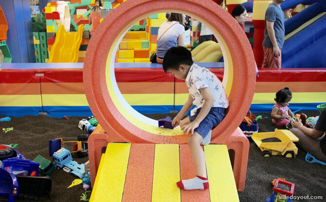 Happy Digging at Happy Castle Playground Happy Castle, Seletar Mall