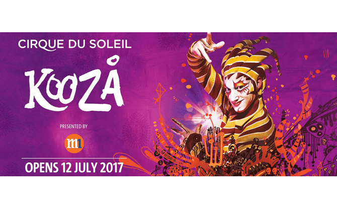 Cirque du Soleil’s KOOZA Opens July 2017 in Singapore Cirque du Soleil’s KOOZA