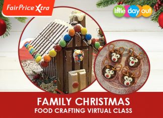 Little Day Out x FairPrice Xtra: Join Our Family Christmas Food Crafting Virtual Class!