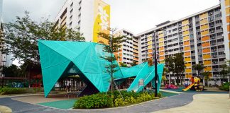 Origami Playground at Nee Soon 3G Park Overview