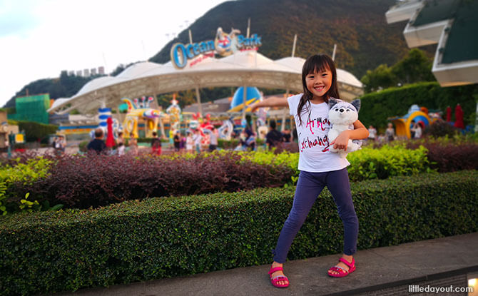 Alysa’s Day Out at Hong Kong Ocean Park