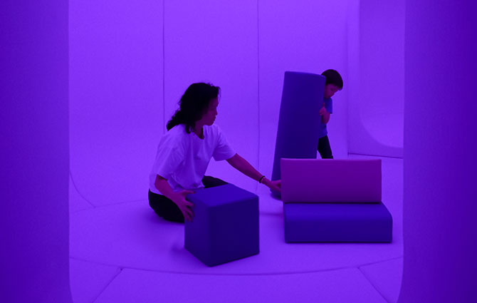 National Museum of Singapore's Quiet Room Provides A Private Space For Children With Additional Needs 01-Quiet-Room-(2)---Photography-by-Khoo-Guo-Jie,-Image-courtesy-of-Lekker-Architects