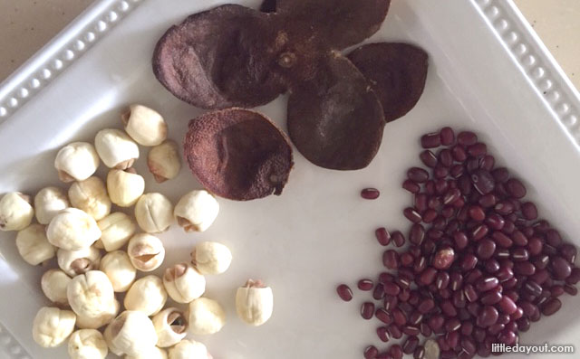 Sweet Red Bean Soup Ingredients