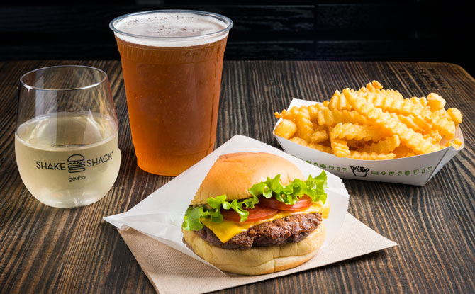 Shake Shack Opens 17 April at Jewel Changi Airport