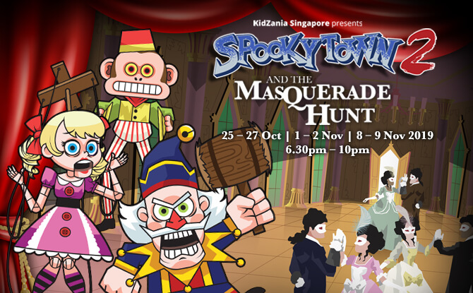 Join In The Spooky Family Fun At SpookyTown 2: The Masquerade Hunt!