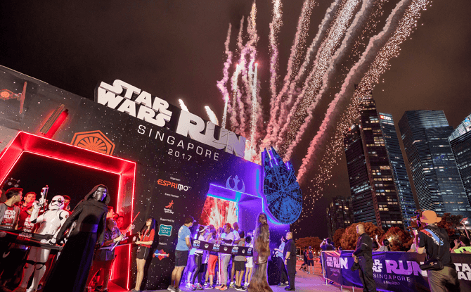 Star Wars Run Singapore 2017