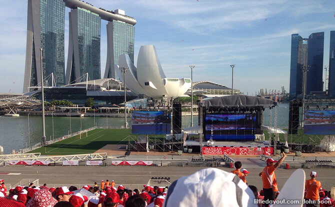 Live Screening Venues of the National Day Parade around Singapore 01-TheFloat