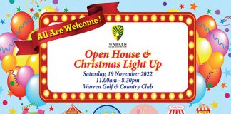 Warren Golf & Country Club Open House And Christmas Light Up 2022: Enjoy Games, Water Obstacle Course, Food & More