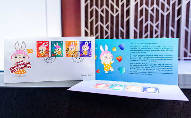 Year Of Celebrating SG Families Commemorative Stamps Launched