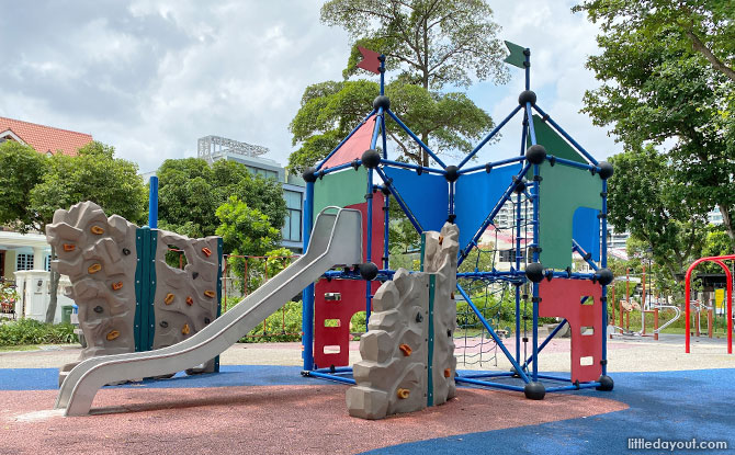 Playground at Arthur Road Nature Playgarden